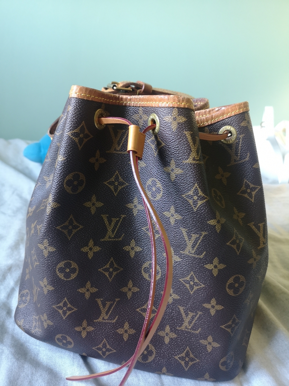 Louis Vuitton Brown Monogram Canvas Bucket Bag